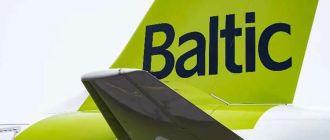 Сотый A220-300 в новой ливрее airBaltic