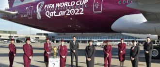 Боинг 777 FIFA 2022 Qatar Airways