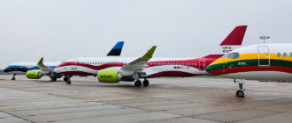 Airbus A220 «Балтийский путь». Стильные окраски airBaltic