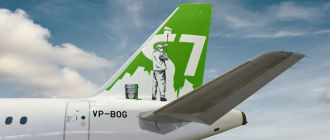 Арт-ливрея Airbus A320 S7 Airlines